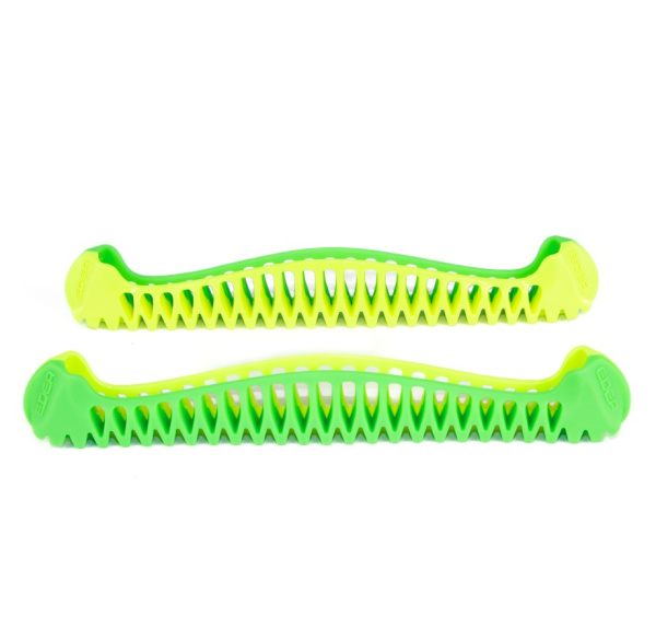 Чехлы пластиковые для фигурных коньков Edea E-Guards DUO желто-зеленые с доставкой по Минску и Москве